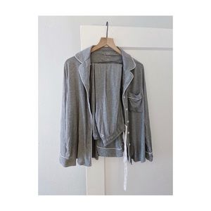Grey cozy earth pjs